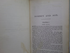 DOMBEY AND SON BY CHARLES DICKENS 1848 FIRST EDITION EXTRA ILLUSTRATED