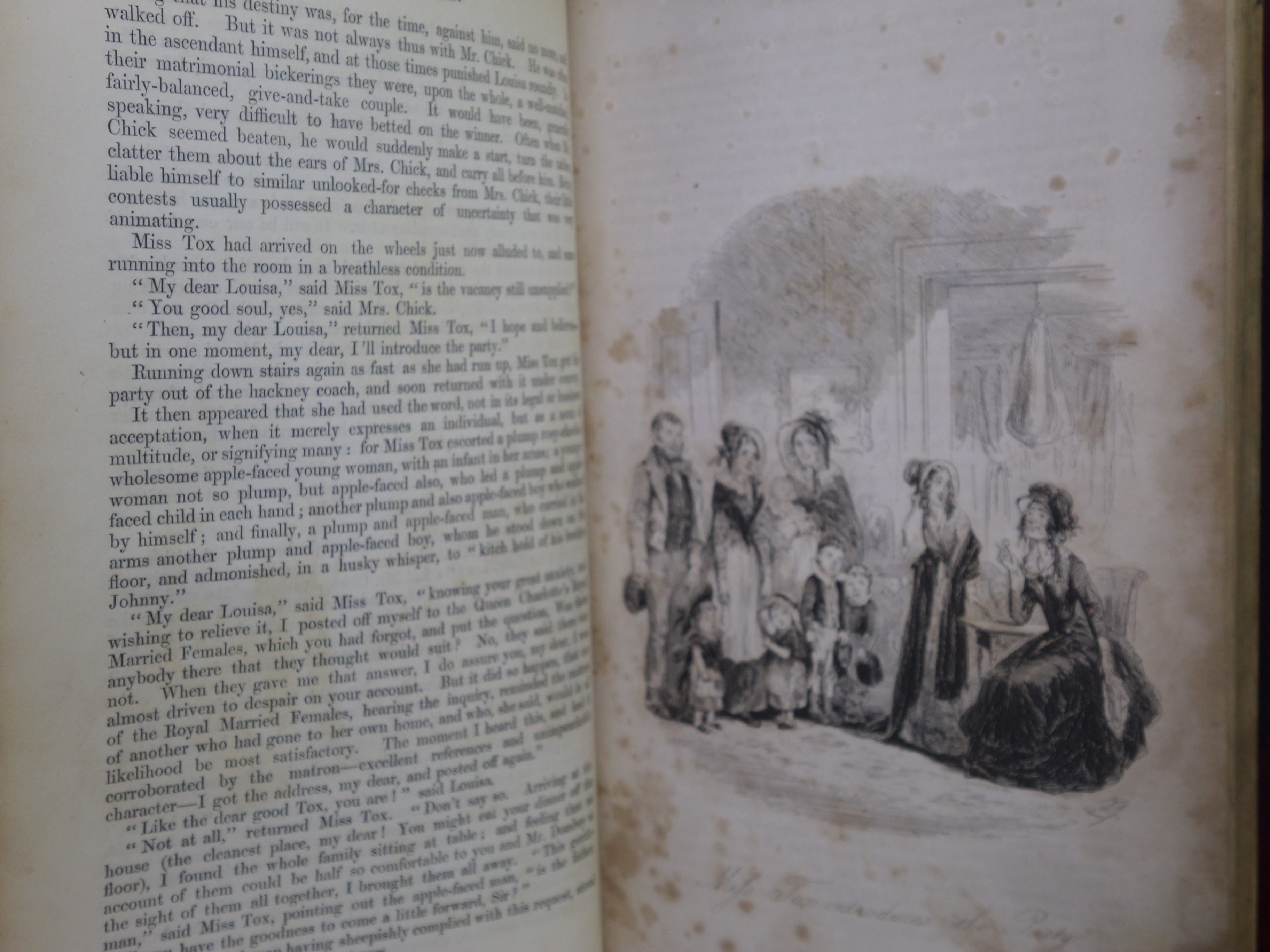 DOMBEY AND SON BY CHARLES DICKENS 1848 FIRST EDITION EXTRA ILLUSTRATED