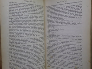 DOMBEY AND SON BY CHARLES DICKENS 1848 FIRST EDITION EXTRA ILLUSTRATED