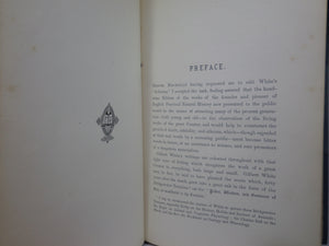 NATURAL HISTORY & ANTIQUITIES OF SELBORNE BY GILBERT WHITE 1875 EXTRA ILLUSTRATED, FINELY BOUND BY BAYNTUN