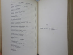 NATURAL HISTORY & ANTIQUITIES OF SELBORNE BY GILBERT WHITE 1875 EXTRA ILLUSTRATED, FINELY BOUND BY BAYNTUN