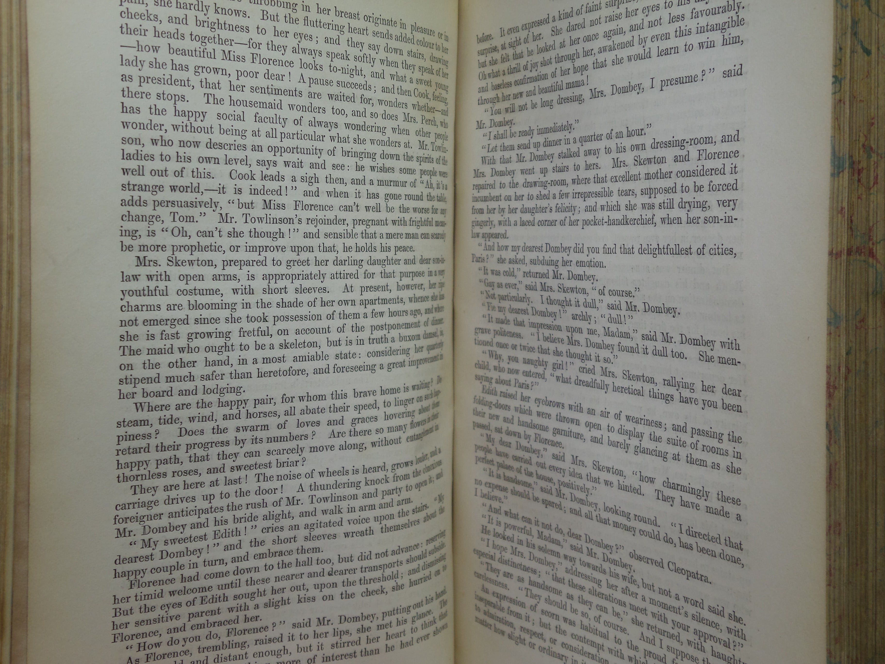 DOMBEY AND SON BY CHARLES DICKENS 1848 FIRST EDITION EXTRA ILLUSTRATED