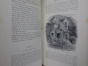 NATURAL HISTORY & ANTIQUITIES OF SELBORNE BY GILBERT WHITE 1875 EXTRA ILLUSTRATED, FINELY BOUND BY BAYNTUN