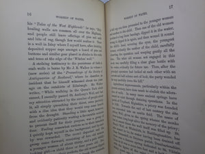 FOLKLORE OF SCOTTISH LOCHS AND SPRINGS BY JAMES M. MACKINLAY 1893 FIRST EDITION