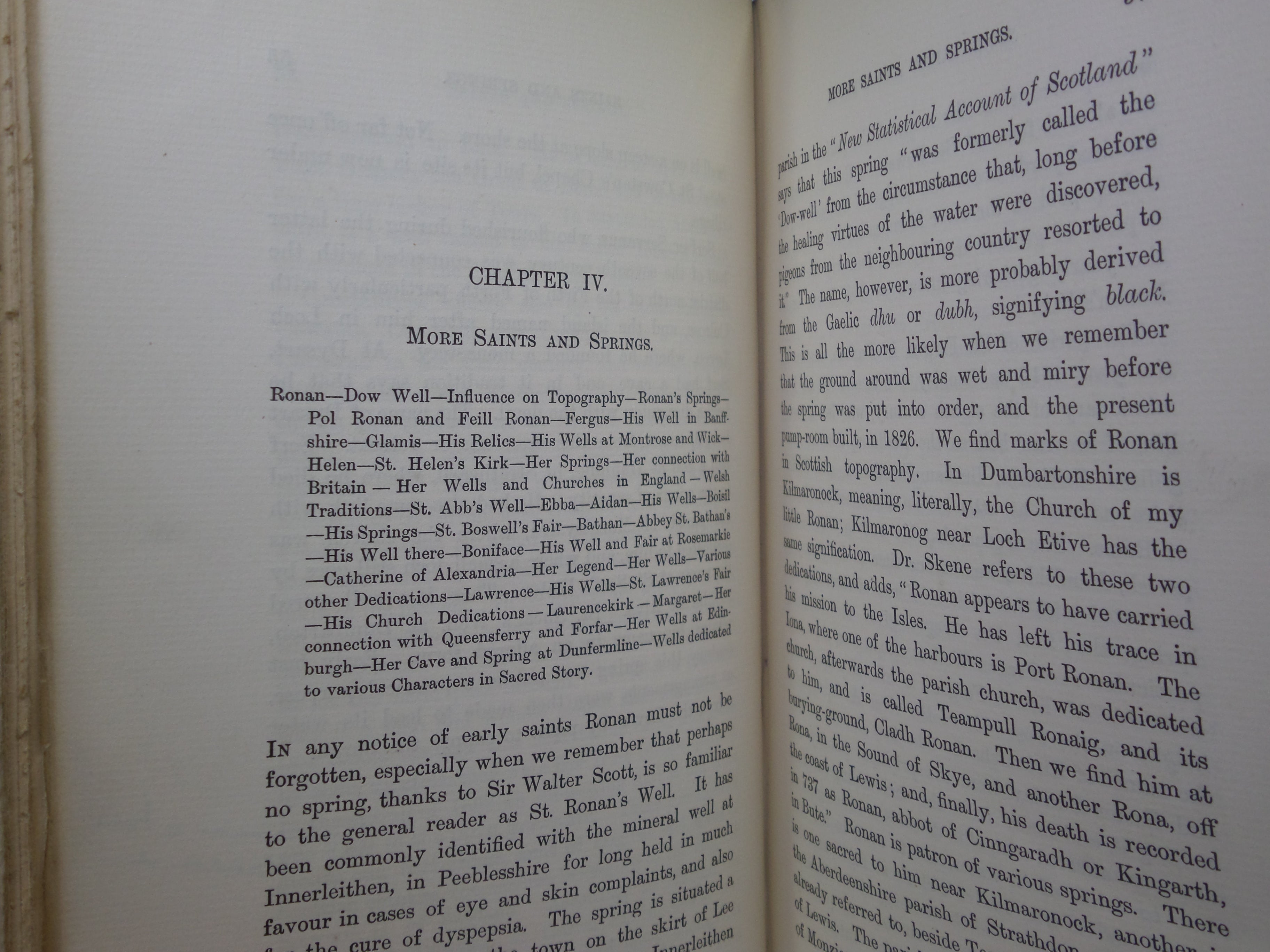 FOLKLORE OF SCOTTISH LOCHS AND SPRINGS BY JAMES M. MACKINLAY 1893 FIRST EDITION