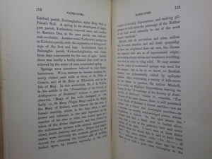 FOLKLORE OF SCOTTISH LOCHS AND SPRINGS BY JAMES M. MACKINLAY 1893 FIRST EDITION