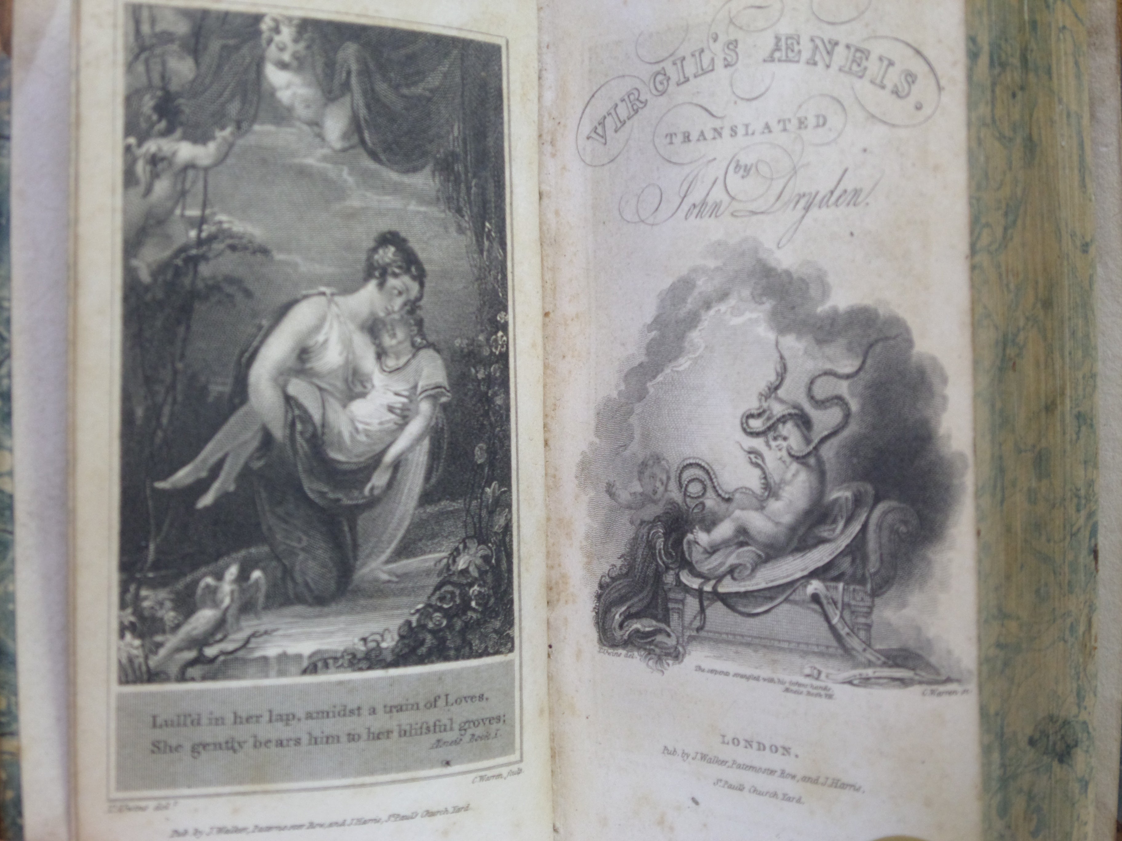 THE WORKS OF VIRGIL TRANSLATED INTO ENGLISH VERSE BY JOHN DRYDEN 1817