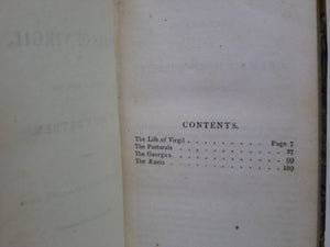 THE WORKS OF VIRGIL TRANSLATED INTO ENGLISH VERSE BY JOHN DRYDEN 1817