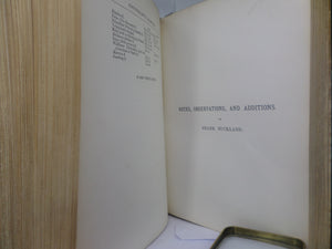 NATURAL HISTORY & ANTIQUITIES OF SELBORNE BY GILBERT WHITE 1875 EXTRA ILLUSTRATED, FINELY BOUND BY BAYNTUN