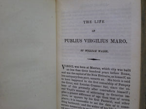 THE WORKS OF VIRGIL TRANSLATED INTO ENGLISH VERSE BY JOHN DRYDEN 1817