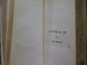 THE WORKS OF VIRGIL TRANSLATED INTO ENGLISH VERSE BY JOHN DRYDEN 1817