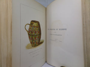 NATURAL HISTORY & ANTIQUITIES OF SELBORNE BY GILBERT WHITE 1875 EXTRA ILLUSTRATED, FINELY BOUND BY BAYNTUN