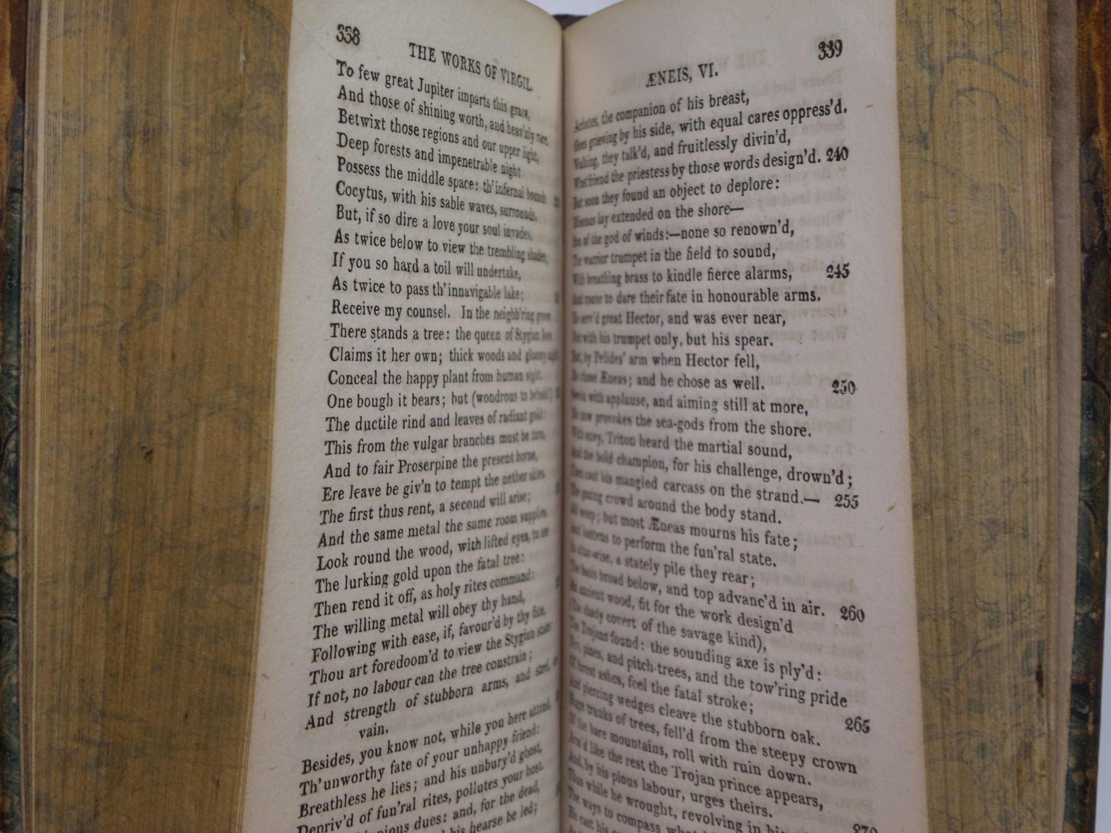 THE WORKS OF VIRGIL TRANSLATED INTO ENGLISH VERSE BY JOHN DRYDEN 1817