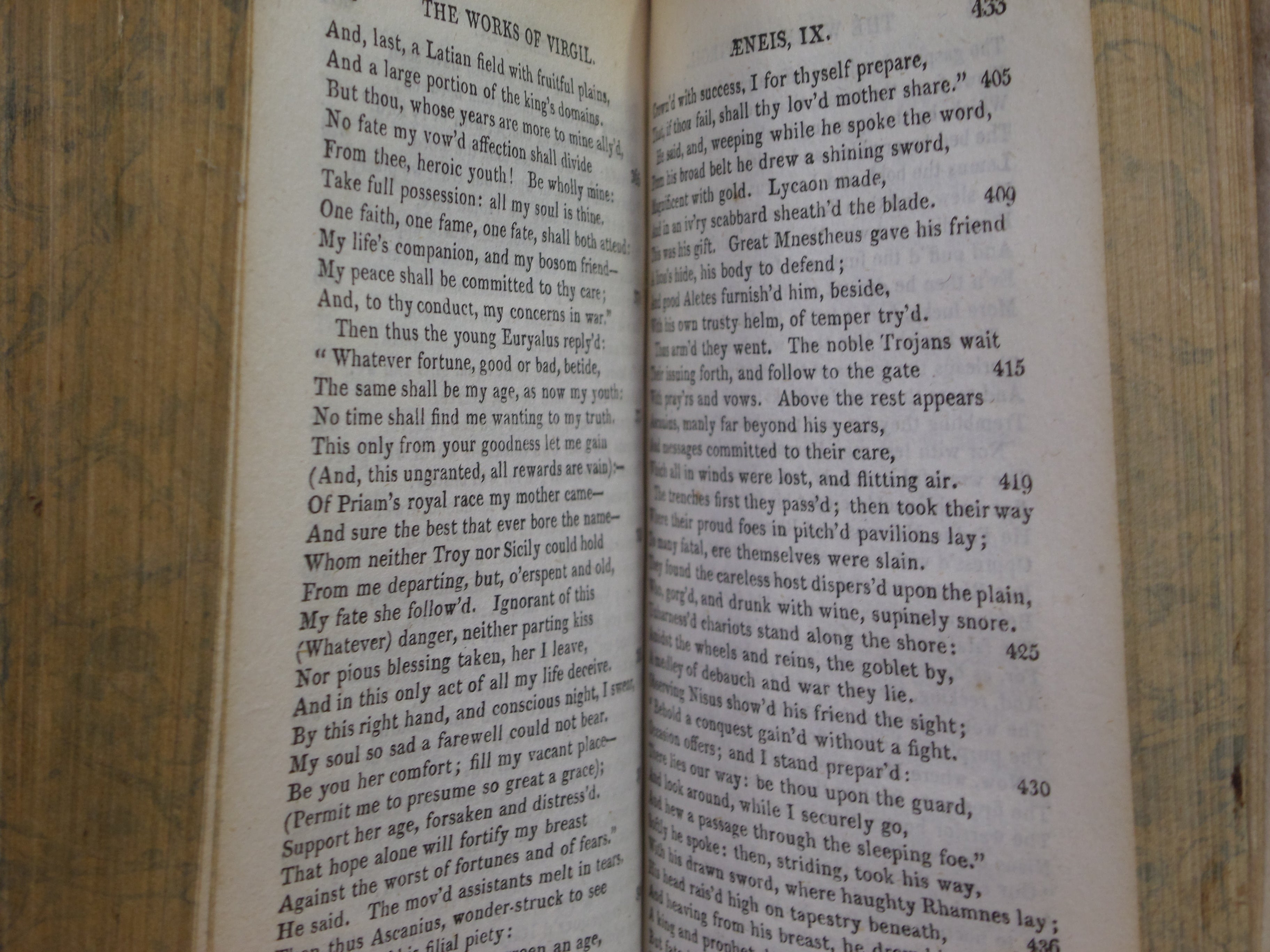 THE WORKS OF VIRGIL TRANSLATED INTO ENGLISH VERSE BY JOHN DRYDEN 1817