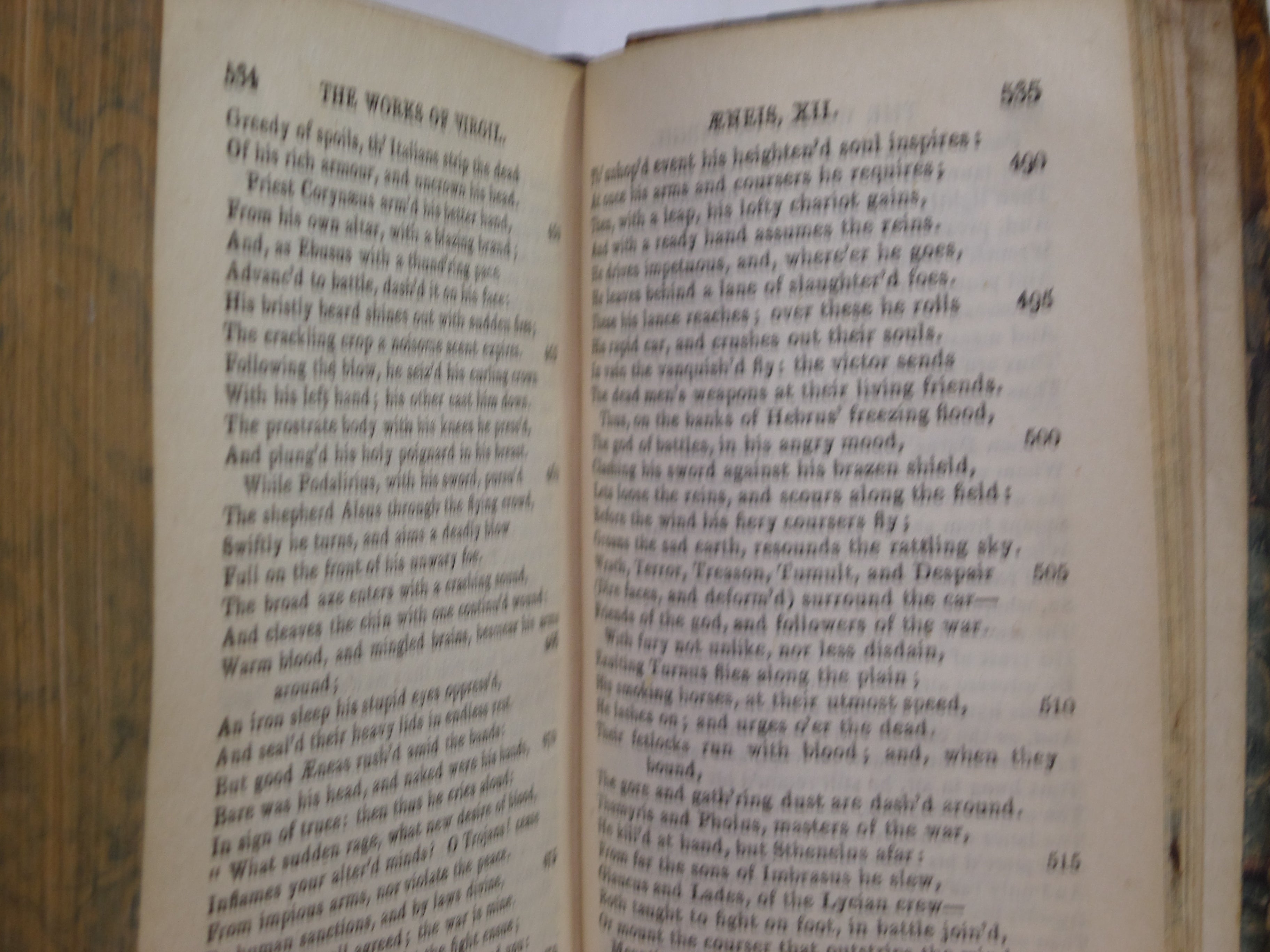 THE WORKS OF VIRGIL TRANSLATED INTO ENGLISH VERSE BY JOHN DRYDEN 1817