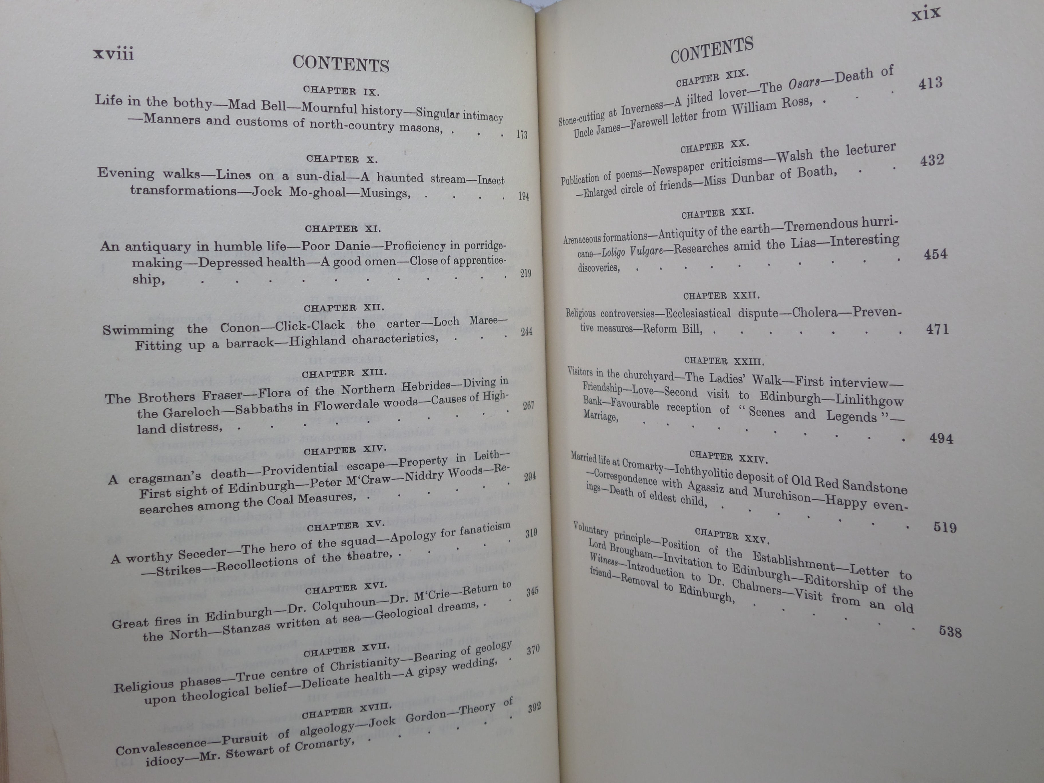 MY SCHOOLS AND SCHOOLMASTERS OR THE STORY OF MY EDUCATION BY HUGH MILLER 1905 LEATHER BOUND FIRST EDITION