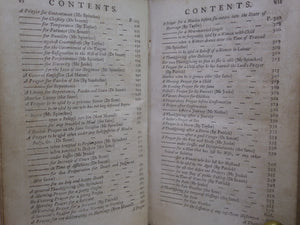 A COMPLETE MANUAL OF FAMILY AND PRIVATE DEVOTIONS 1782 BY JEREMY TAYLOR ET AL