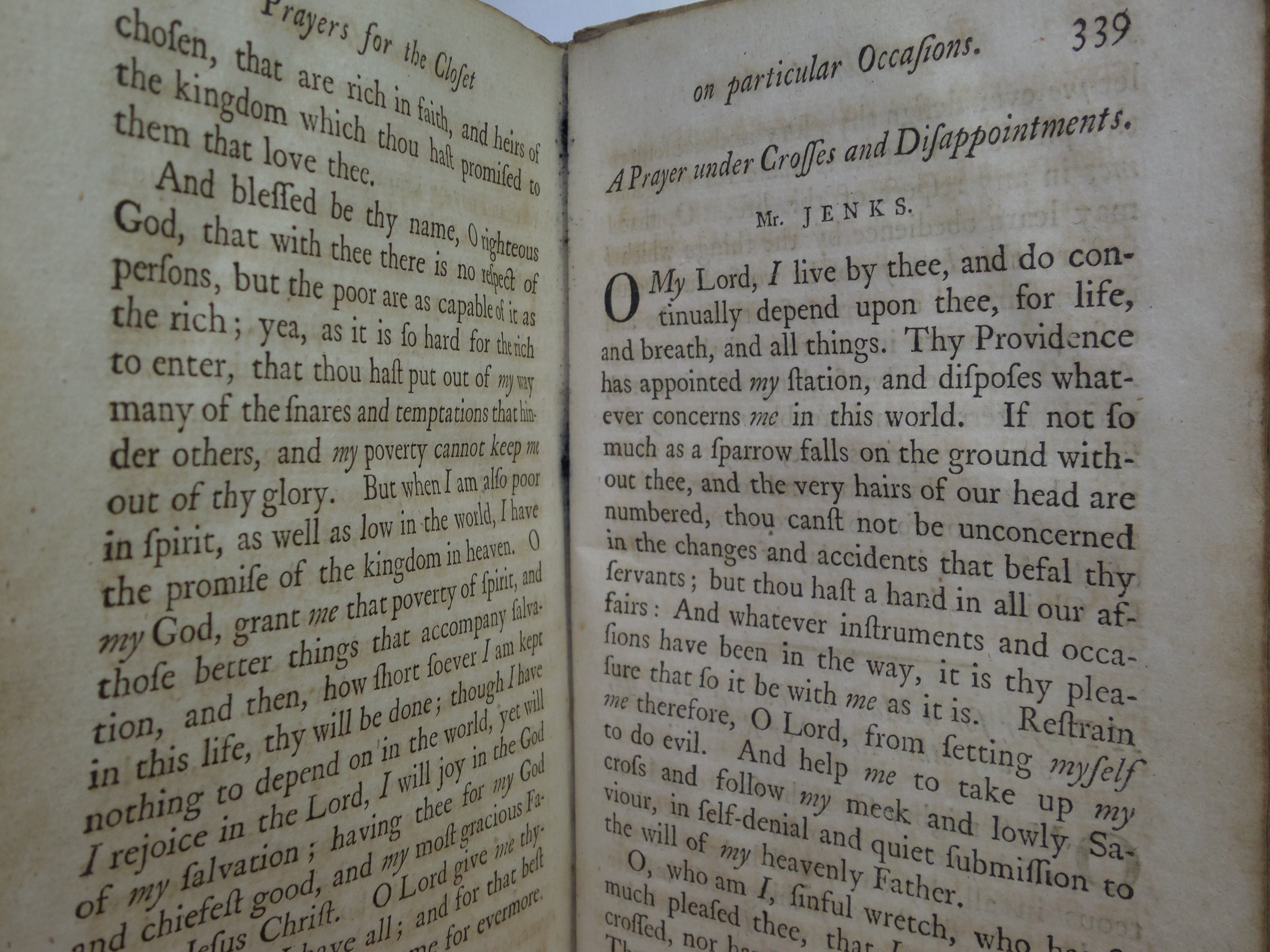 A COMPLETE MANUAL OF FAMILY AND PRIVATE DEVOTIONS 1782 BY JEREMY TAYLOR ET AL