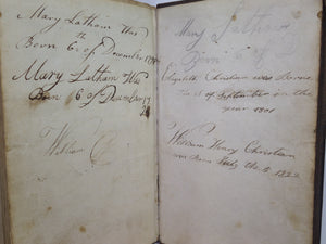 A COMPLETE MANUAL OF FAMILY AND PRIVATE DEVOTIONS 1782 BY JEREMY TAYLOR ET AL