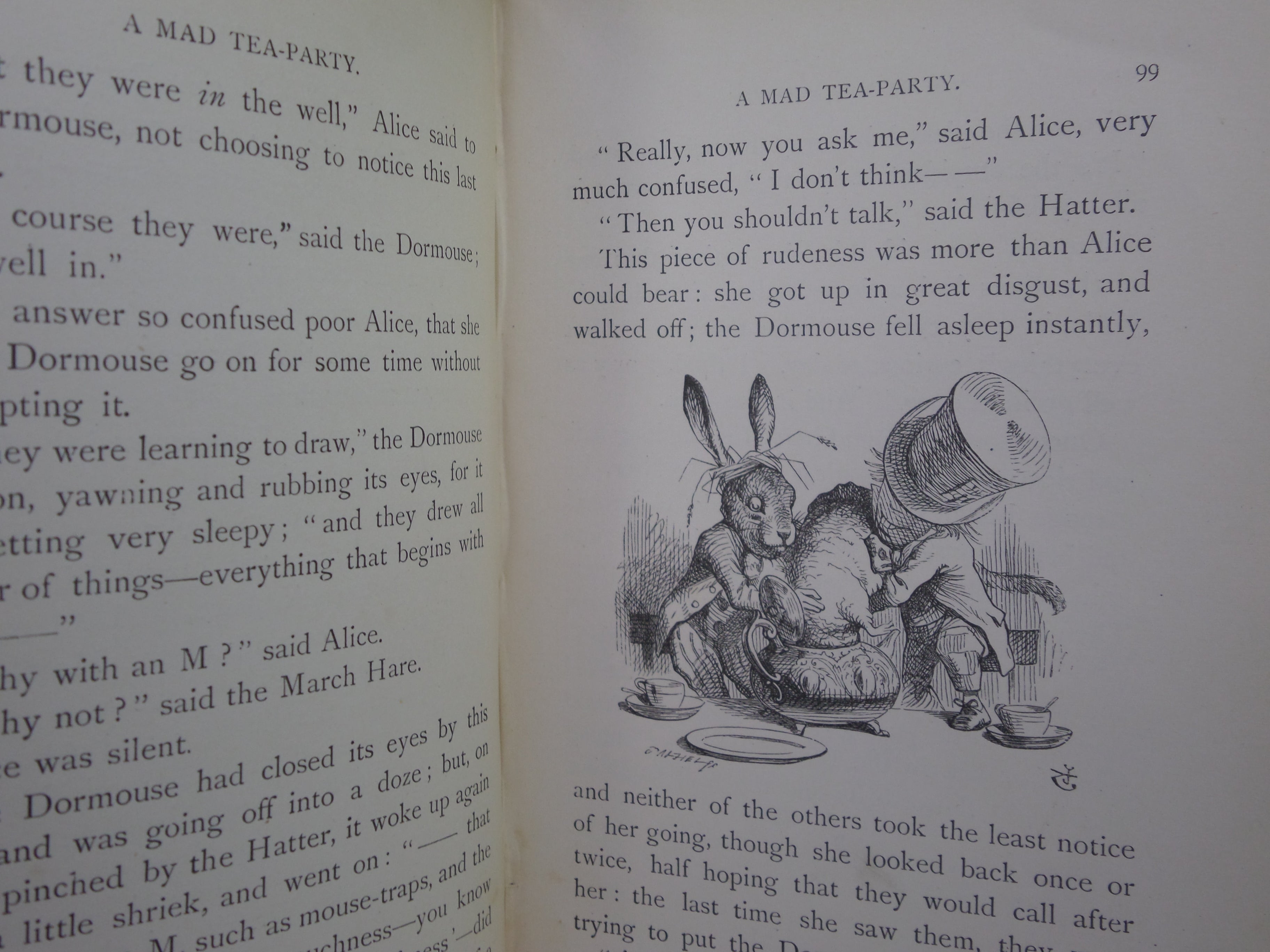 ALICE'S ADVENTURES IN WONDERLAND BY LEWIS CARROLL 1893