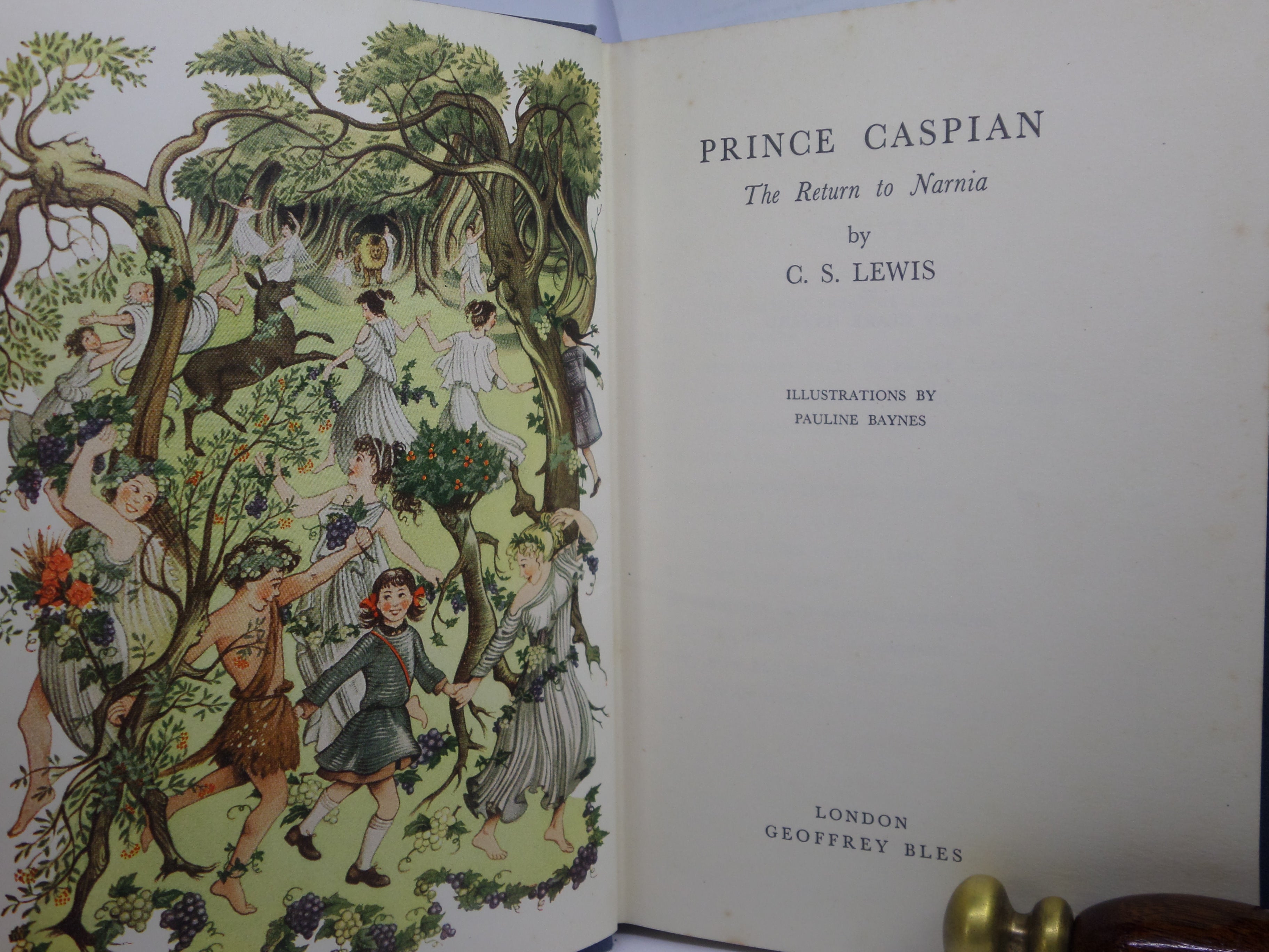 PRINCE CASPIAN: THE RETURN TO NARNIA BY C. S. LEWIS 1964