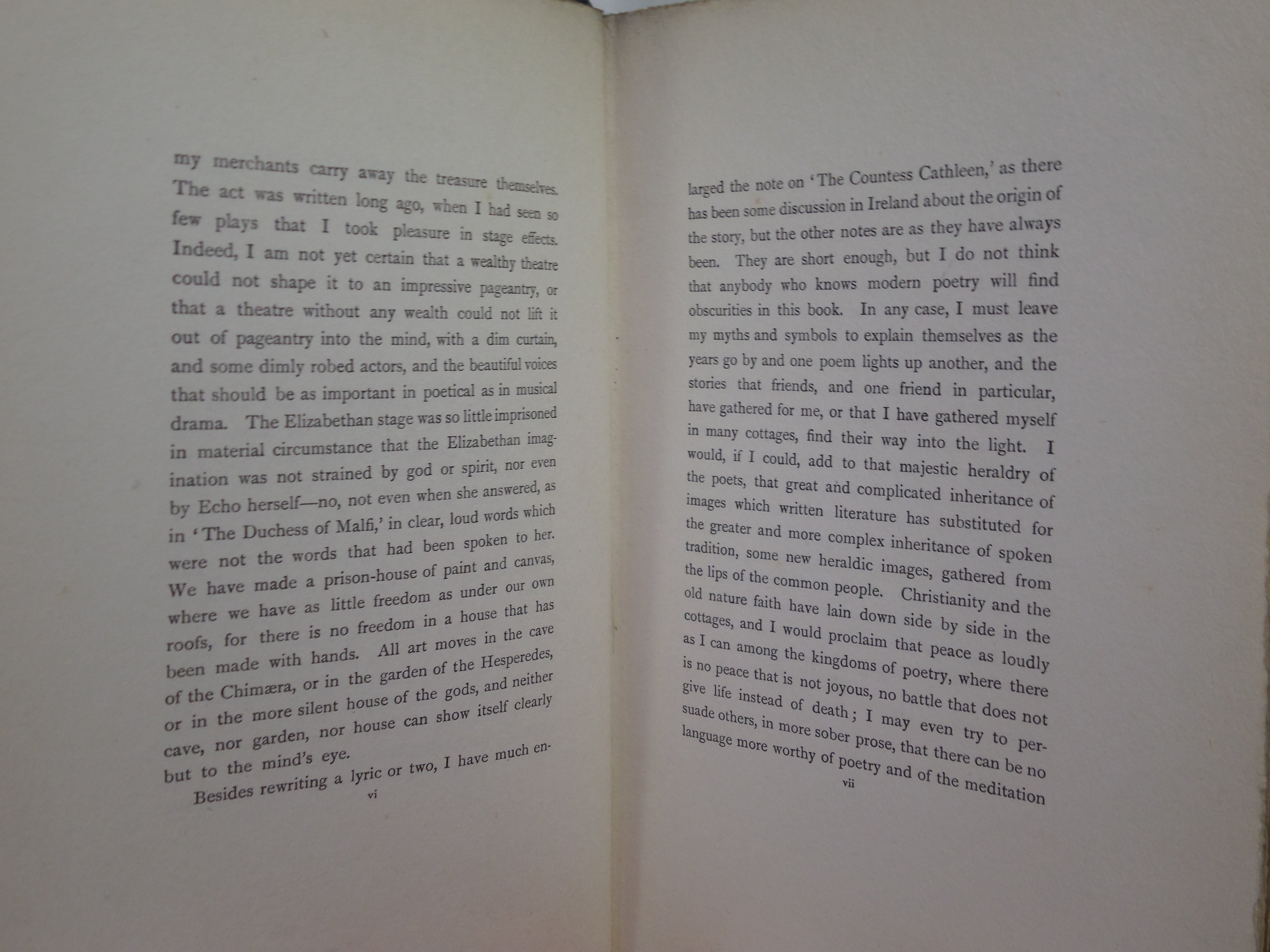 POEMS BY W. B. YEATS 1908