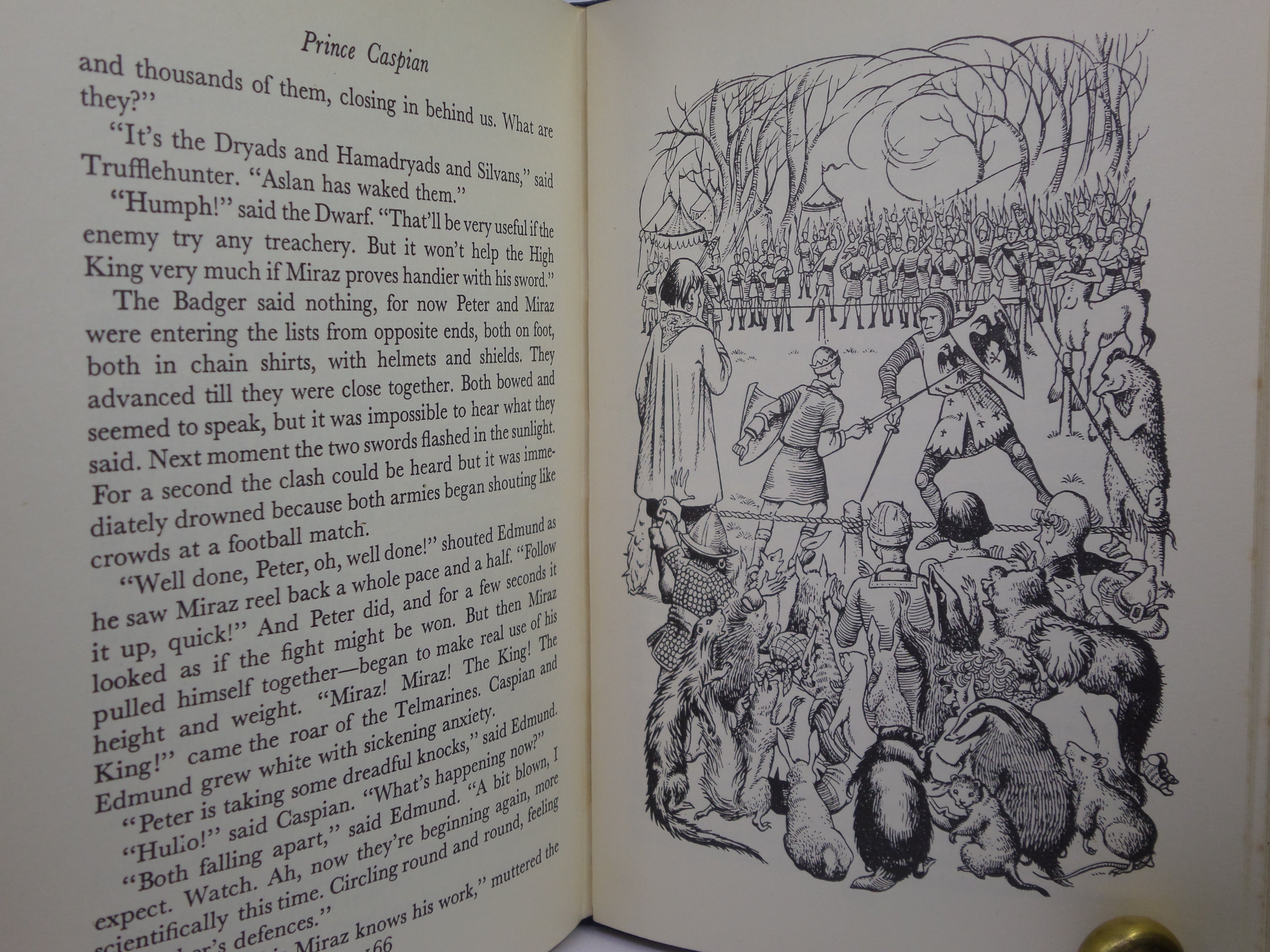 PRINCE CASPIAN: THE RETURN TO NARNIA BY C. S. LEWIS 1964