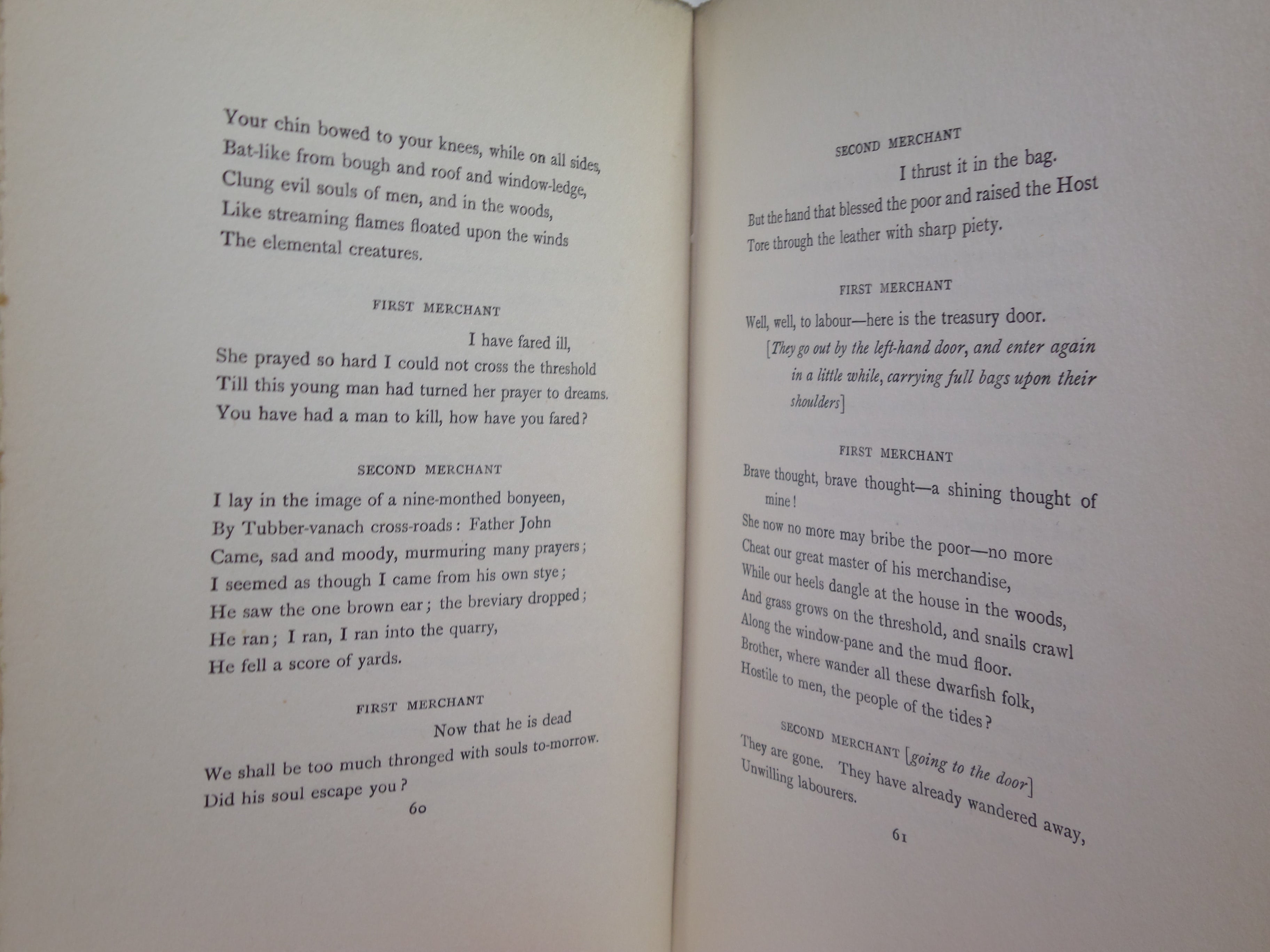 POEMS BY W. B. YEATS 1908