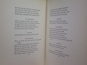 POEMS BY W. B. YEATS 1908