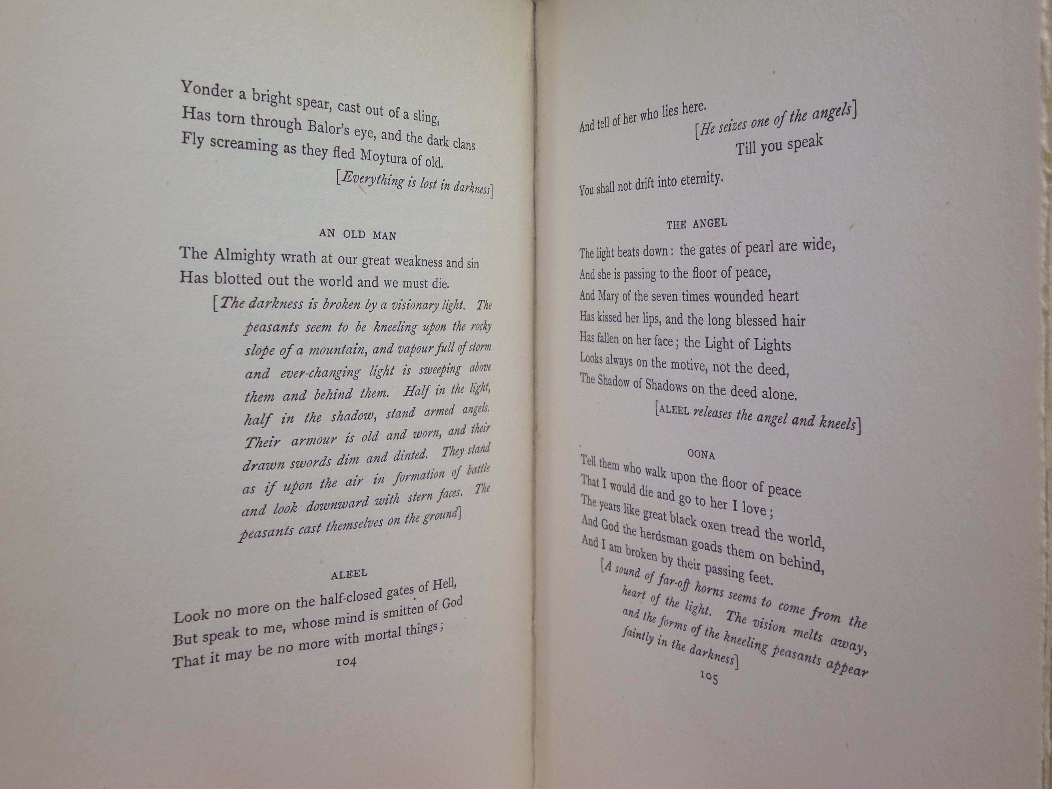 POEMS BY W. B. YEATS 1908