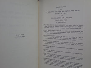 A SELECTION OF SOME 900 BRITISH AND IRISH MOUNTAIN TOPS 1954-62 WILLIAM DOCHARTY