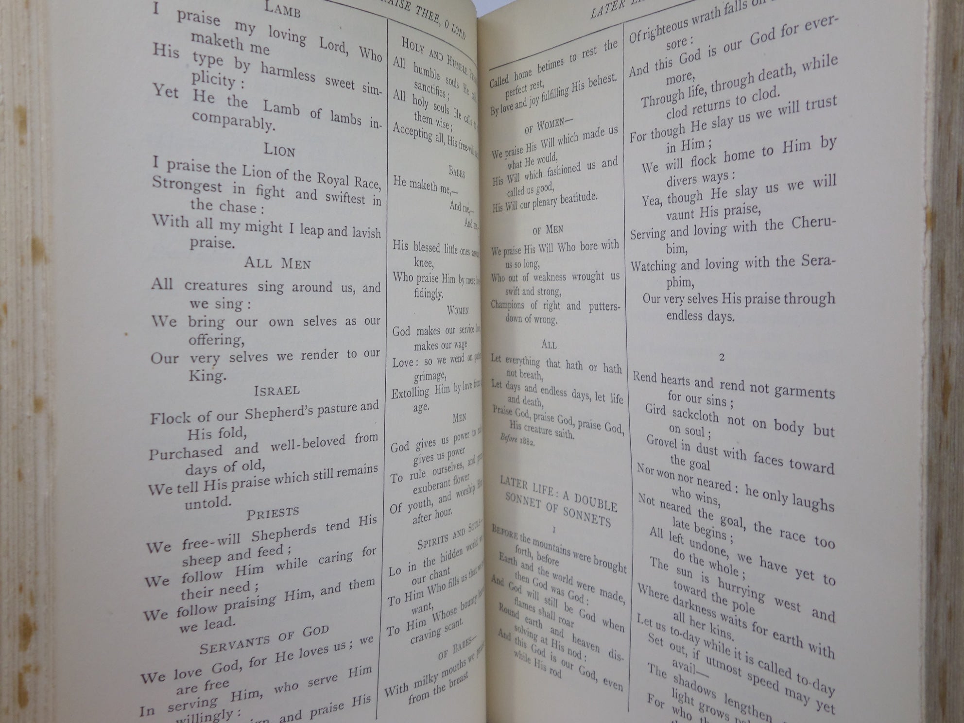 THE POETICAL WORKS OF CHRISTINA G. ROSSETTI 1904 FINE BINDING BY BICKERS