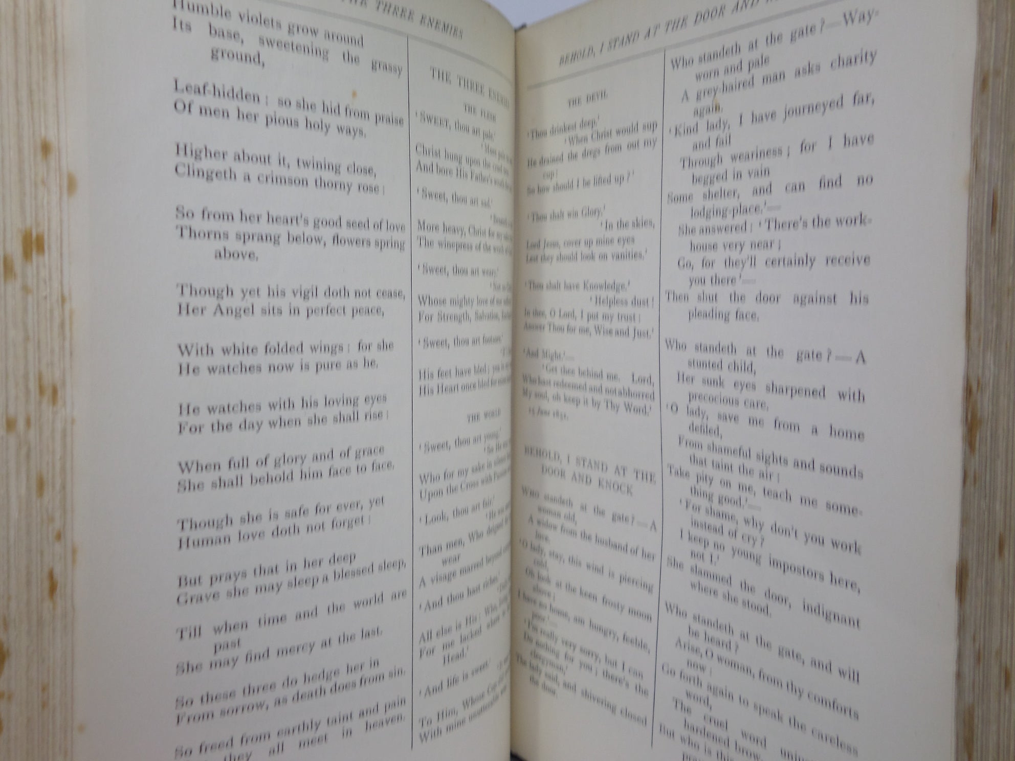 THE POETICAL WORKS OF CHRISTINA G. ROSSETTI 1904 FINE BINDING BY BICKERS