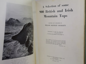 A SELECTION OF SOME 900 BRITISH AND IRISH MOUNTAIN TOPS 1954-62 WILLIAM DOCHARTY