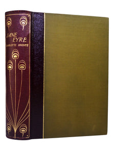 JANE EYRE BY CHARLOTTE BRONTE 1900 DELUXE LEATHER BINDING