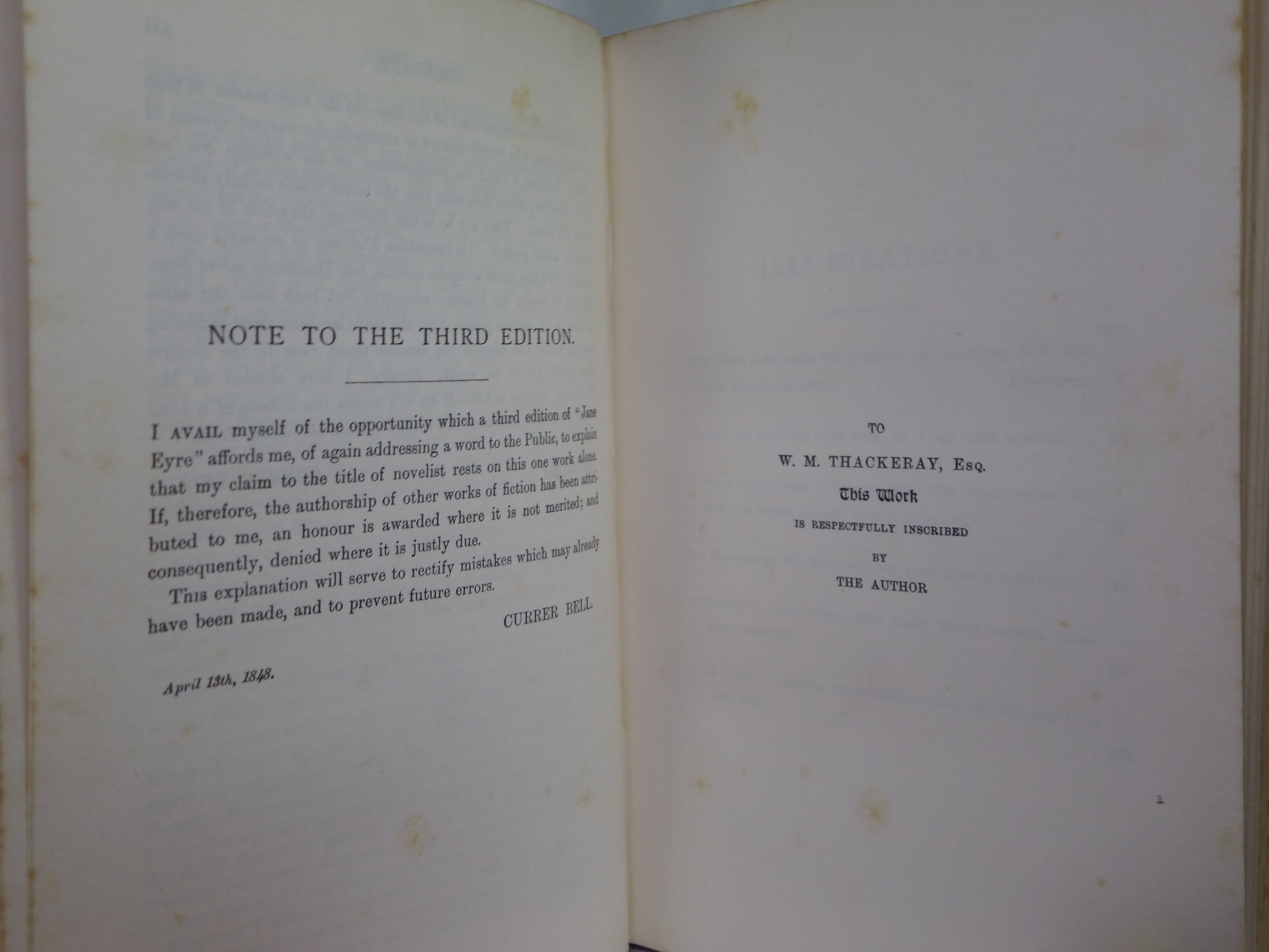 JANE EYRE BY CHARLOTTE BRONTE 1900 DELUXE LEATHER BINDING