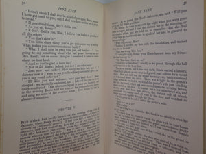 JANE EYRE BY CHARLOTTE BRONTE 1900 DELUXE LEATHER BINDING