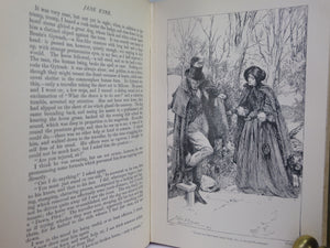 JANE EYRE BY CHARLOTTE BRONTE 1900 DELUXE LEATHER BINDING