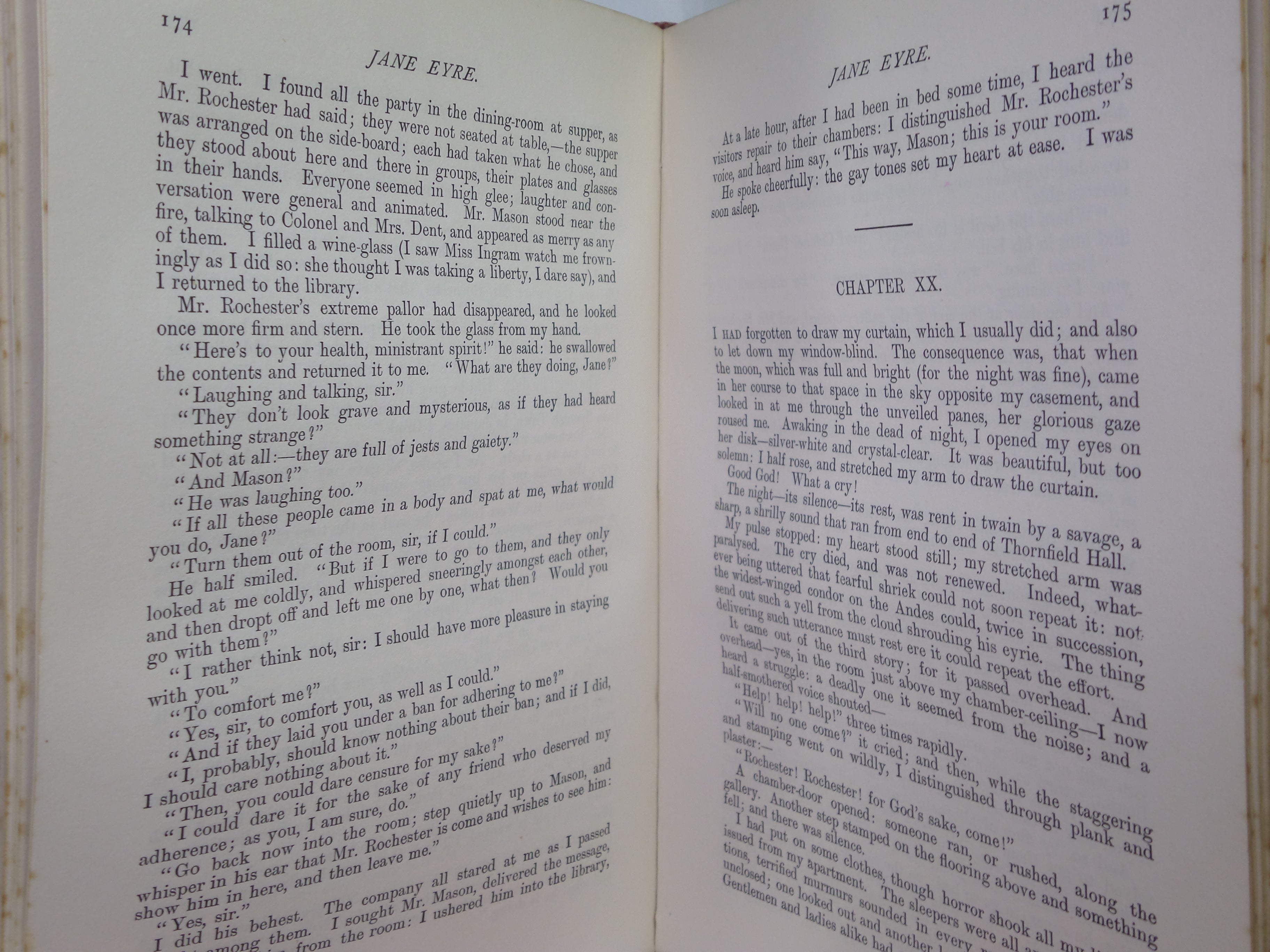 JANE EYRE BY CHARLOTTE BRONTE 1900 DELUXE LEATHER BINDING
