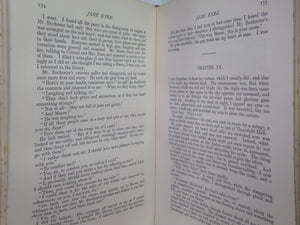 JANE EYRE BY CHARLOTTE BRONTE 1900 DELUXE LEATHER BINDING