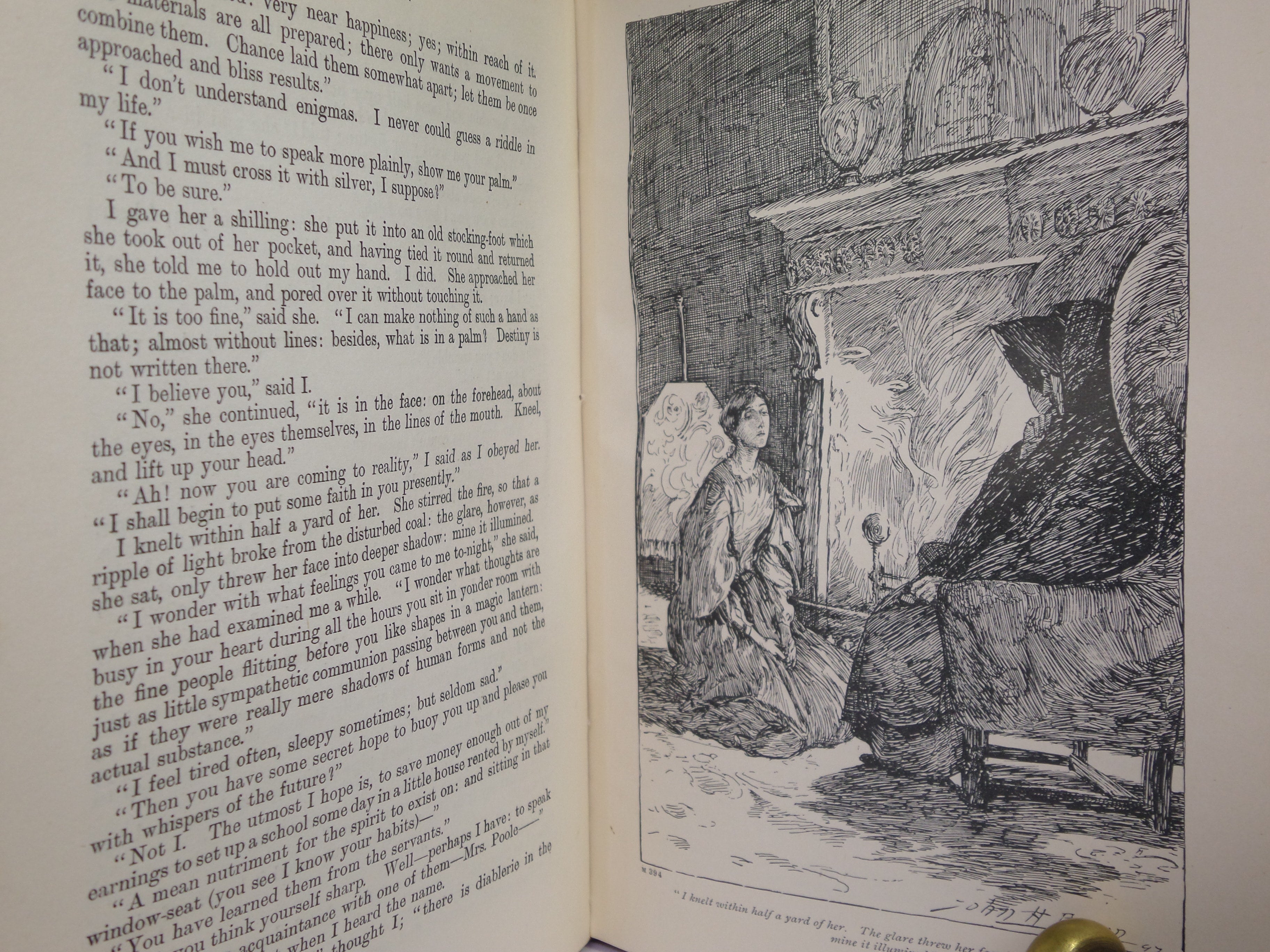 JANE EYRE BY CHARLOTTE BRONTE 1900 DELUXE LEATHER BINDING