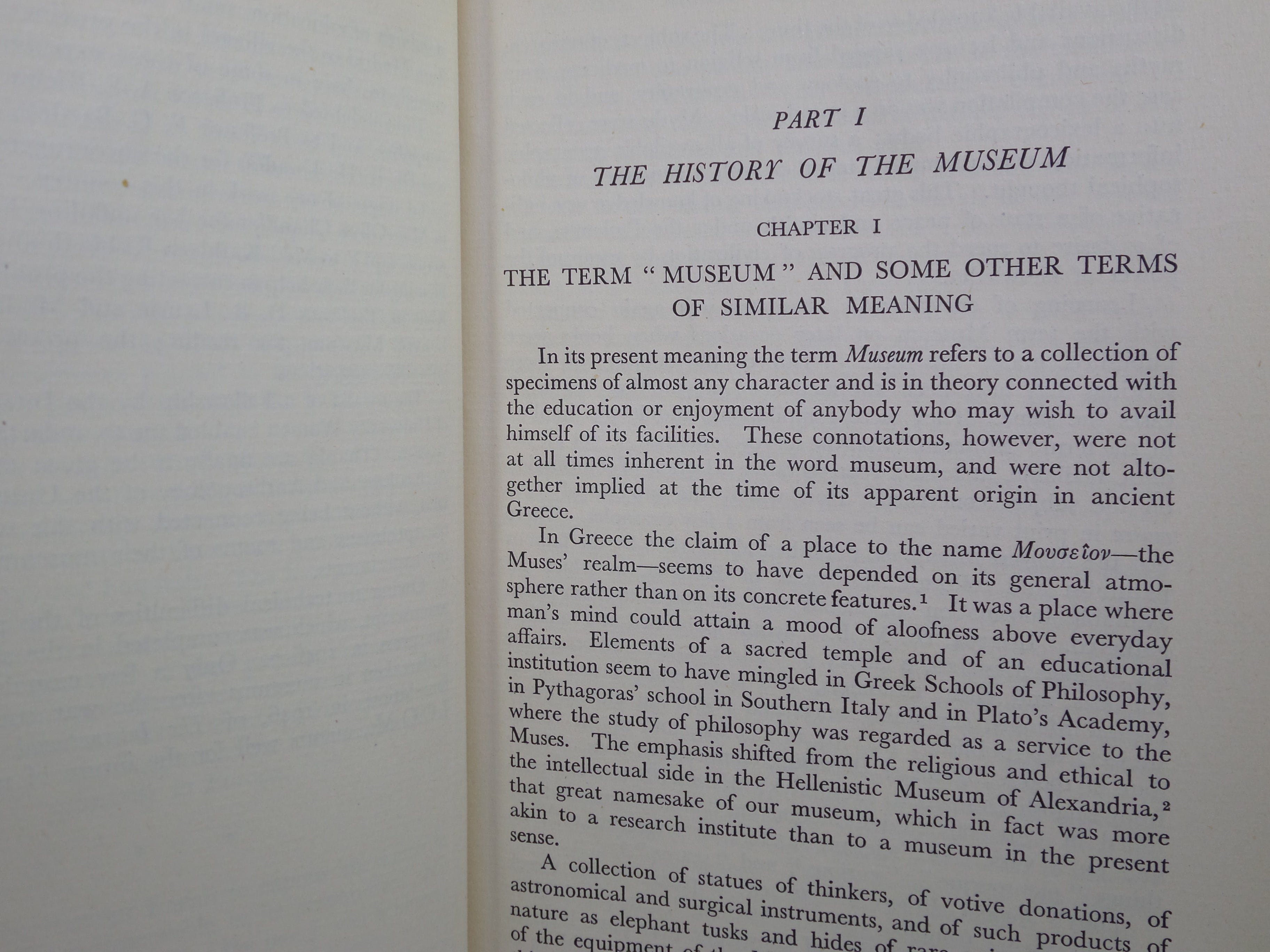 THE MUSEUM: ITS HISTORY AND ITS TASKS IN EDUCATION BY ALMA S. WITTLIN 1949