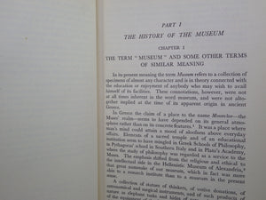 THE MUSEUM: ITS HISTORY AND ITS TASKS IN EDUCATION BY ALMA S. WITTLIN 1949