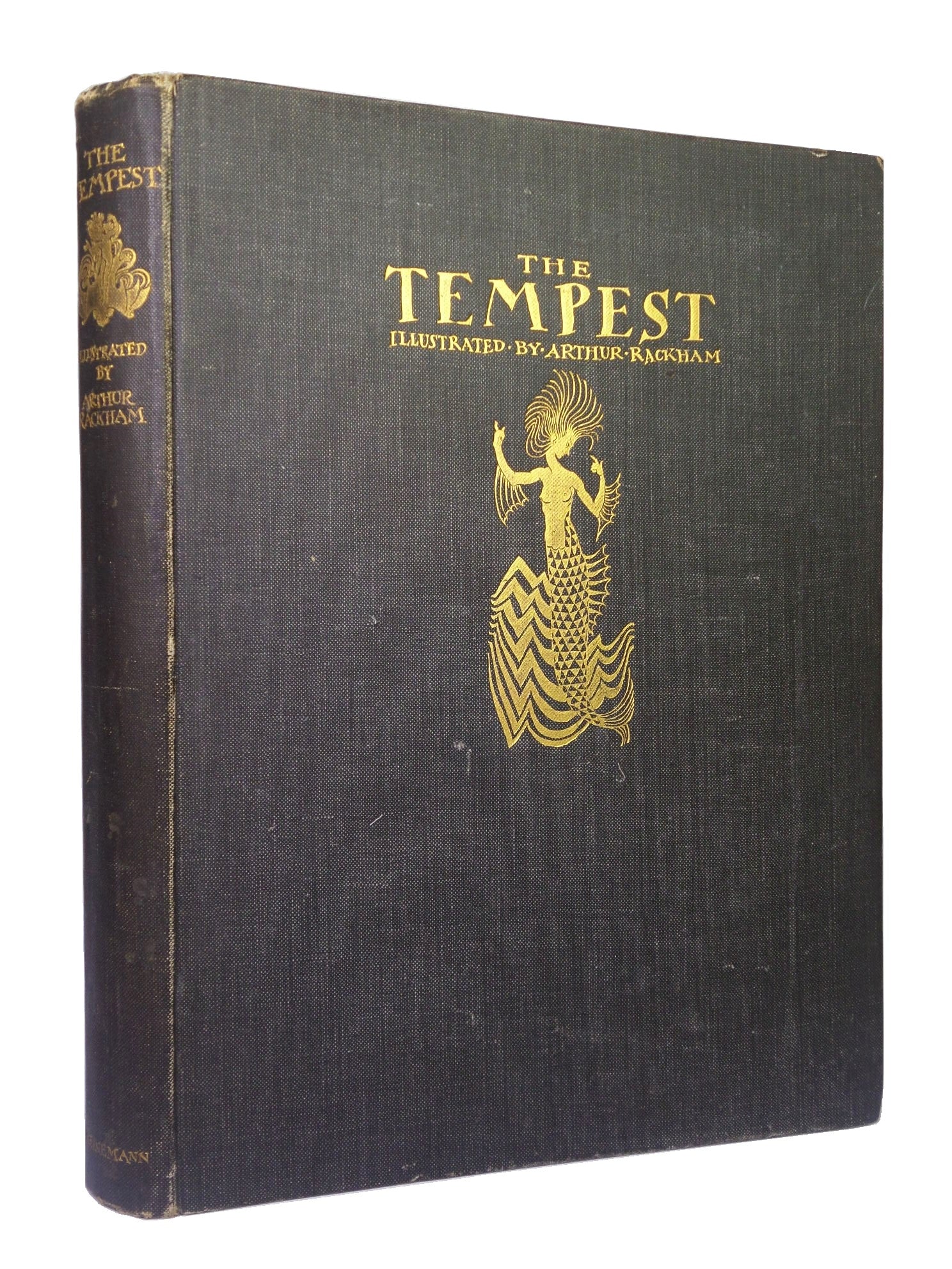 THE TEMPEST BY WILLIAM SHAKESPEARE 1926 FIRST EDITION ILLUSTRATED BY ARTHUR RACKHAM