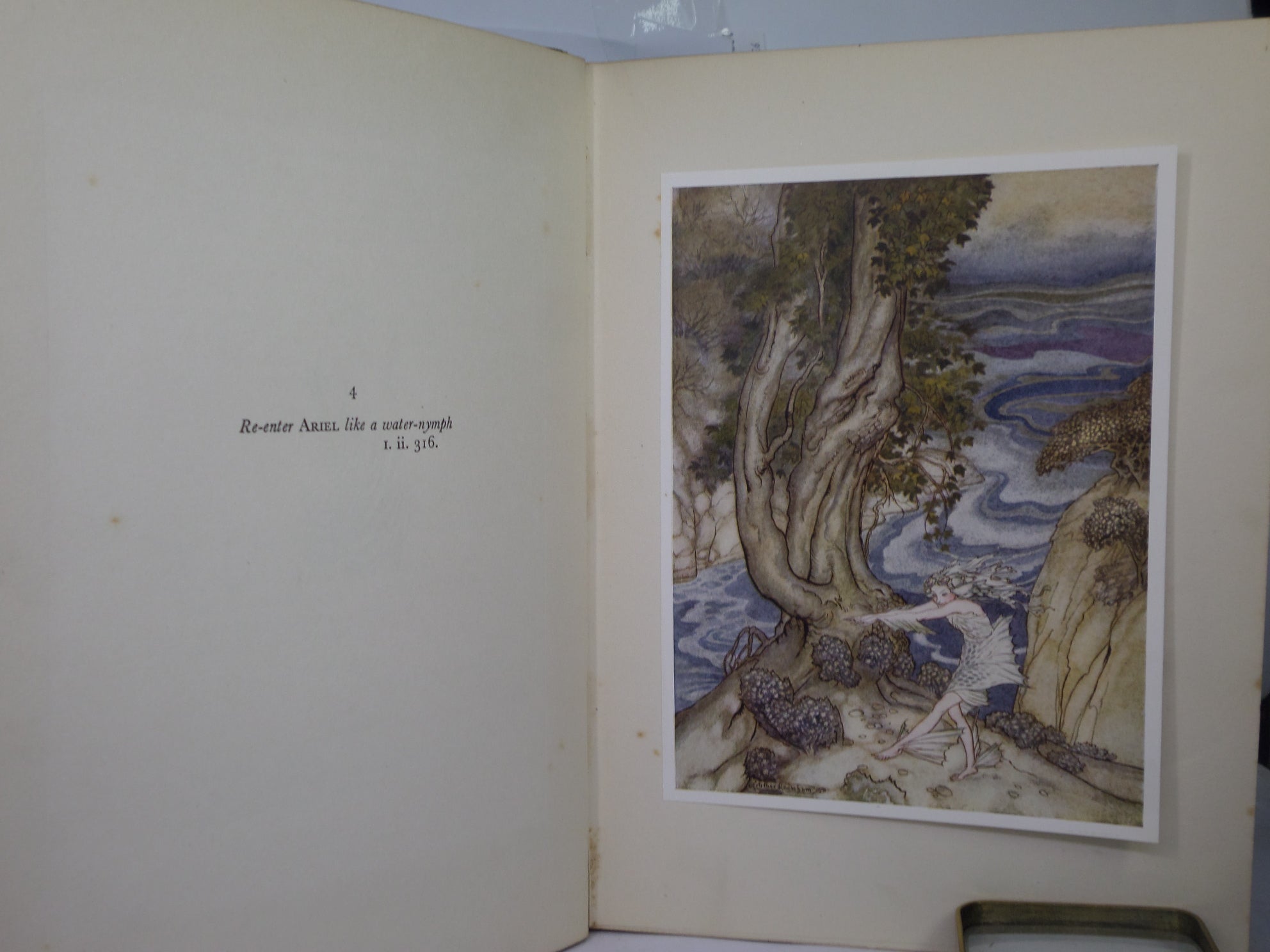 THE TEMPEST BY WILLIAM SHAKESPEARE 1926 FIRST EDITION ILLUSTRATED BY ARTHUR RACKHAM