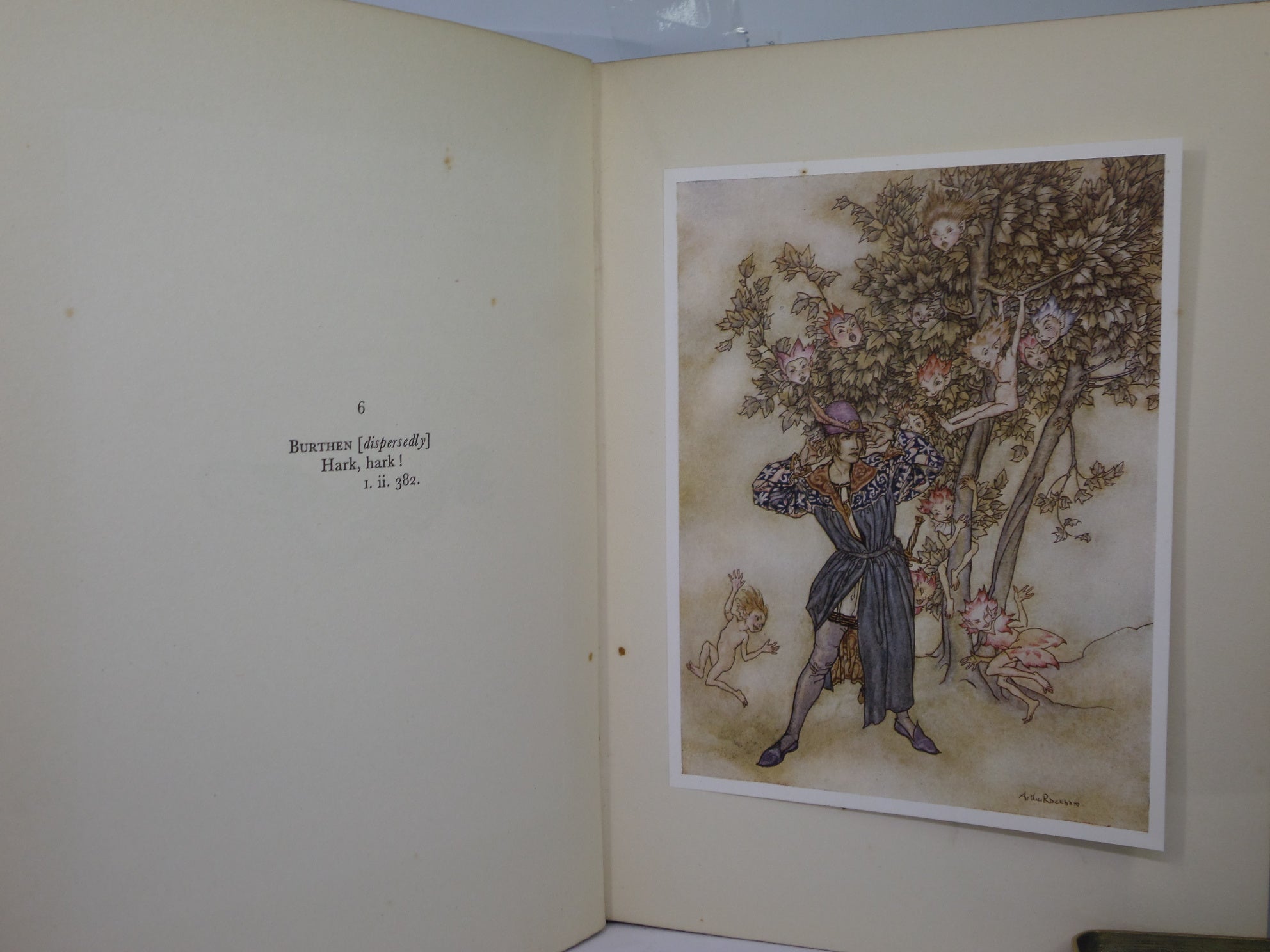 THE TEMPEST BY WILLIAM SHAKESPEARE 1926 FIRST EDITION ILLUSTRATED BY ARTHUR RACKHAM