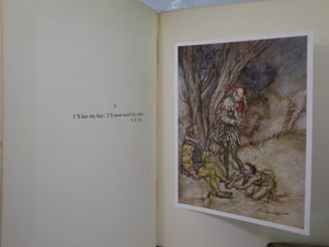 THE TEMPEST BY WILLIAM SHAKESPEARE 1926 FIRST EDITION ILLUSTRATED BY ARTHUR RACKHAM