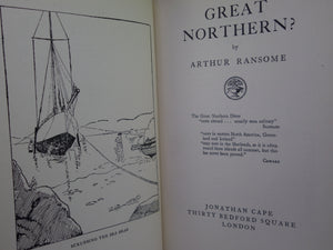 GREAT NORTHERN? BY ARTHUR RANSOME 1950 SIGNED BY AUTHOR