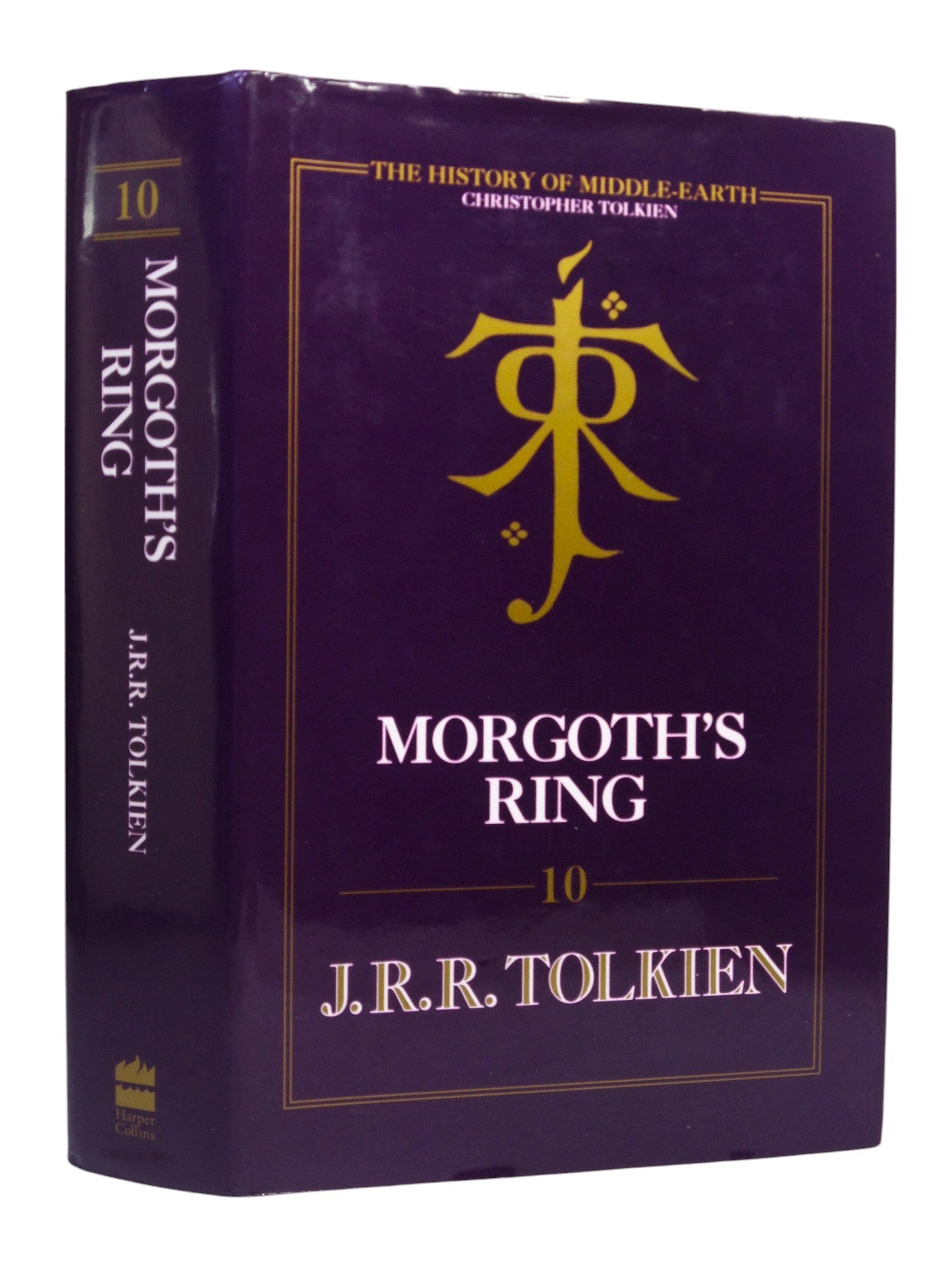 MORGOTHS RINGS: BOOK 10 J.R.R. TOLKIEN 1993 FIRST EDITION HARDCOVER