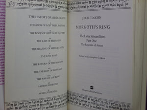 MORGOTHS RINGS: BOOK 10 J.R.R. TOLKIEN 1993 FIRST EDITION HARDCOVER